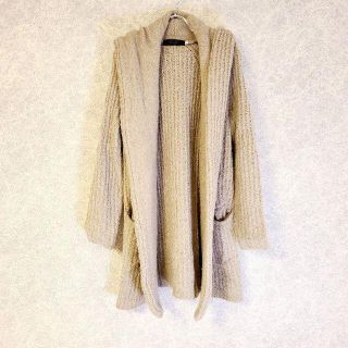 トゥデイフル(TODAYFUL)の【TODAYFUL】fooded knit cardigan(カーディガン)