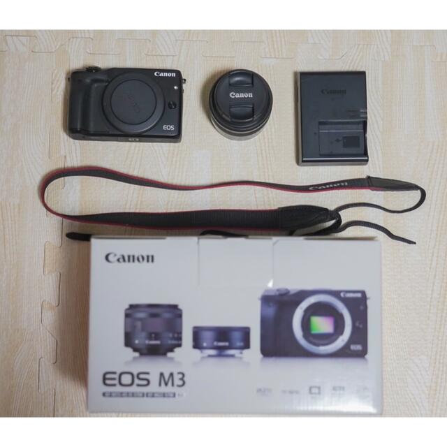 Canon EOS M3 レンズキットBK ※付属品要確認