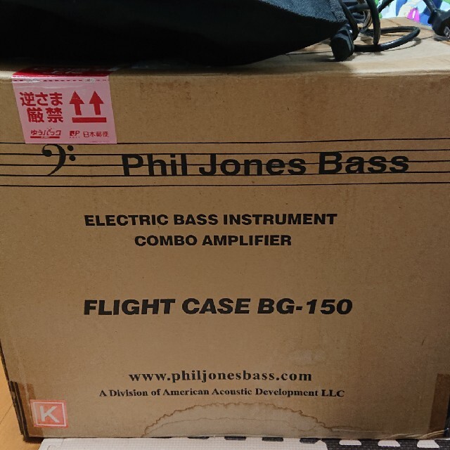 美品、phil jones bass flightcase ベースアンプ 楽器のベース(ベースアンプ)の商品写真