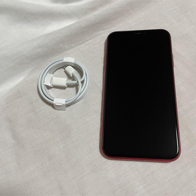 Apple(アップル)のiPhoneXR 64GB SoftBank スマホ/家電/カメラのスマートフォン/携帯電話(スマートフォン本体)の商品写真