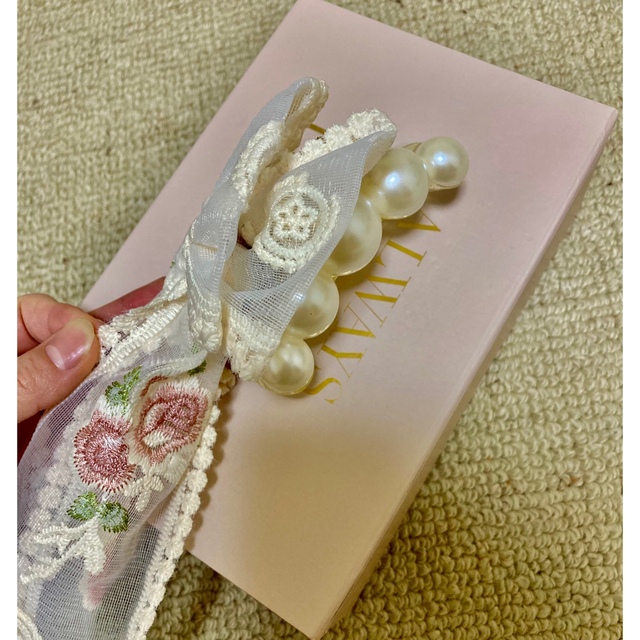 Ane Mone(アネモネ)のお嬢様リボン♡パール♡レース♡お花♡ヘアピン レディースのヘアアクセサリー(ヘアピン)の商品写真