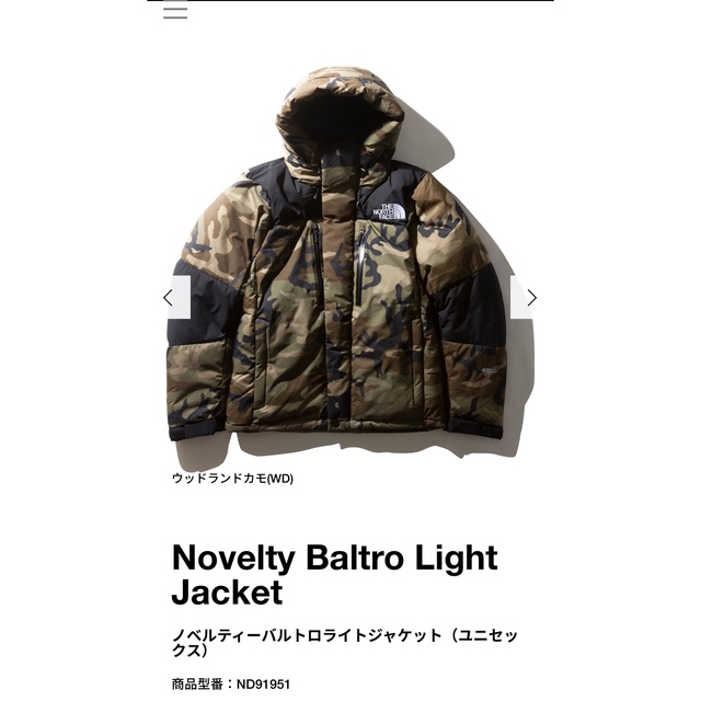 The North Face ノースフェイス バルトロライトジャケット