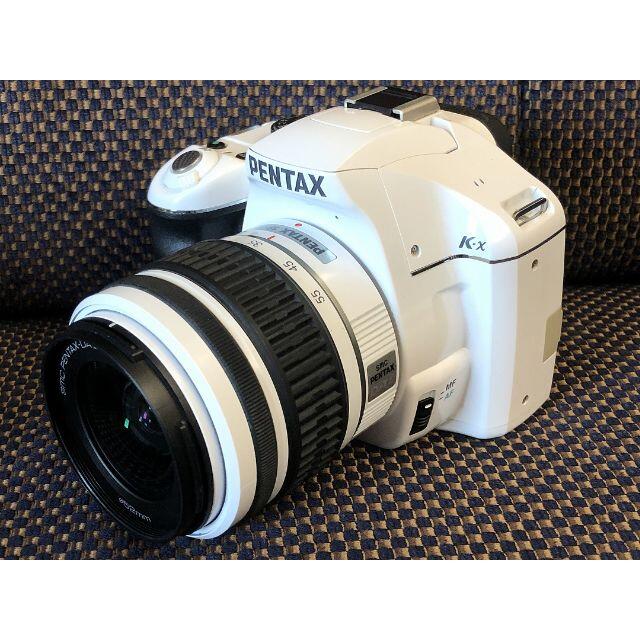 1748o 特価品 PENTAX K-X 白 ペンタックス デジタル一眼 6