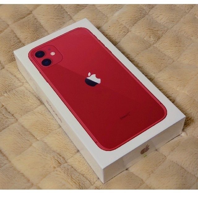新品未開封】iPhone 11 64GB RED レッド 赤-