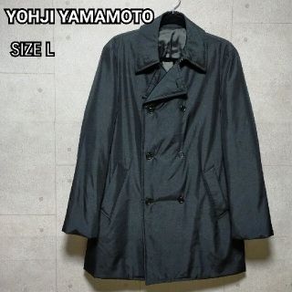 ヨウジヤマモト(Yohji Yamamoto)のYOHJI YAMAMOTO  メンズコート　シルク100%(ピーコート)