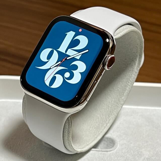 Apple Watch - 人気 Apple Watch Series 4 44mm シルバーステンレスの