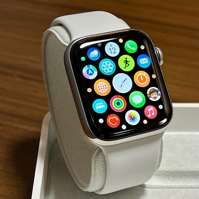 Apple Watch - 人気 Apple Watch Series 4 44mm シルバーステンレスの