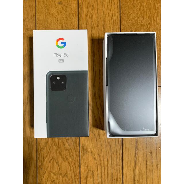 スマホ/家電/カメラ新品未使用 Google Pixel 5a 5G SIMフリー ブラック 2