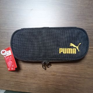 プーマ(PUMA)のヘザーボックスペンケース（ブラック）(ペンケース/筆箱)