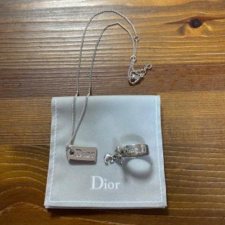 ディオール(Dior)のDior     ネックレスとリング2セット  専用(リング(指輪))