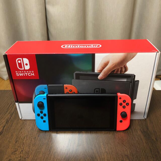 任天堂　Switch Joy-Con (L) ネオンブルー/ (R) 旧型