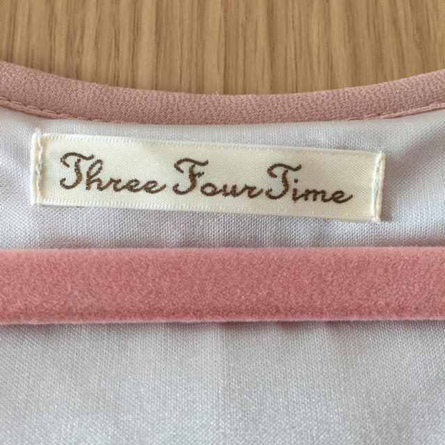 ThreeFourTime(スリーフォータイム)のフォーマルワンピ レディースのワンピース(ひざ丈ワンピース)の商品写真