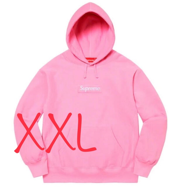 上質で快適 Supreme - XXL Sweatshirt Hooded Logo Box Supreme パーカー