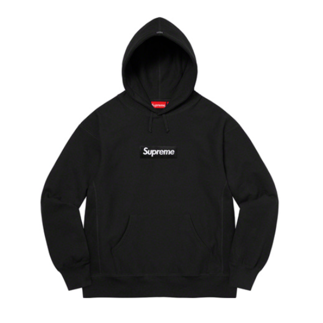 Box Logo Hooded Sweatshirt M