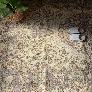 大判 トルコヴィンテージラグ 170×270オールドキリム絨毯(ラグ)