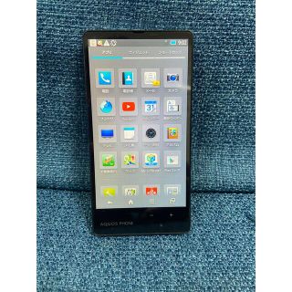 アクオス(AQUOS)のAQUOS PHONE 303SH ホワイト　スマホ(スマートフォン本体)