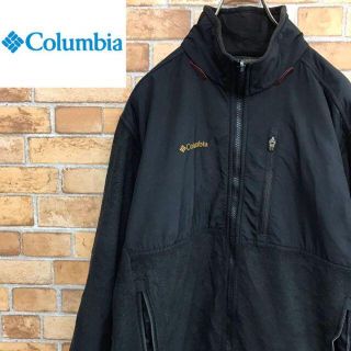 Columbia - 【コロンビア】ナイロンジャケット 切替 フリース 刺繍