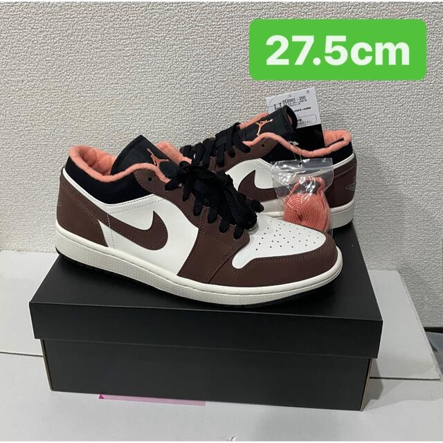 nike air jordan1 low mocha brown