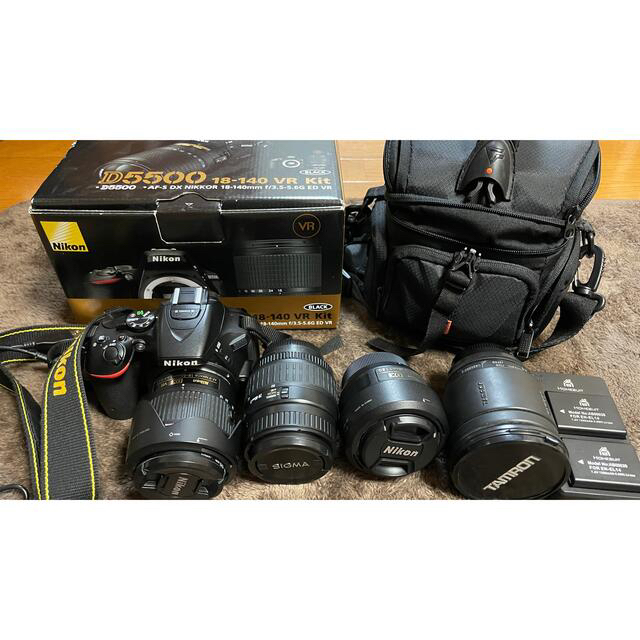 ご予約品】 Nikon - Nikon デジタル一眼レフカメラ 18-55VR D5500