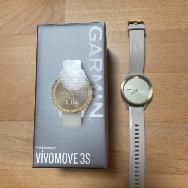 定番の中古商品 GARMIN vivomove3s 美品△GARMIN×emmi - 腕時計