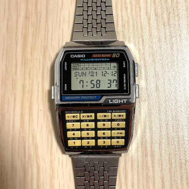 CASIO DATA BANK 腕時計