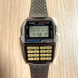 カシオ(CASIO)のCASIO DATA BANK 腕時計(腕時計(デジタル))