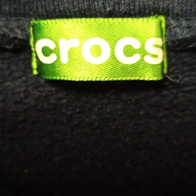 crocs(クロックス)のcrocs裏起毛トレーナー　120㎝ キッズ/ベビー/マタニティのキッズ服男の子用(90cm~)(Tシャツ/カットソー)の商品写真