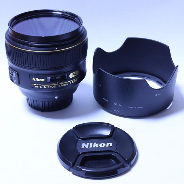 【Nikon】AF-S NIKKOR 58mm f/1.4G