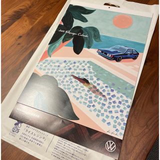 フォルクスワーゲン(Volkswagen)のフォルクスワーゲン　2022 カレンダー　Volkswagen ワーゲン　非売品(カレンダー/スケジュール)