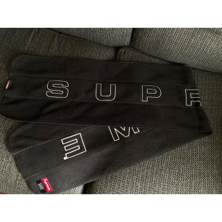 シュプリーム(Supreme)のsupreme マフラー　ブラック(マフラー)