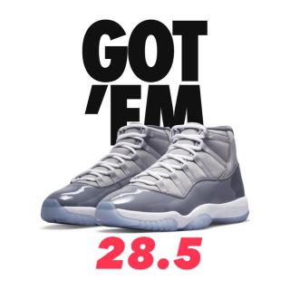 ナイキ(NIKE)のNIKE Air Jordan11 Cool Grey 28.5 新品未使用(スニーカー)