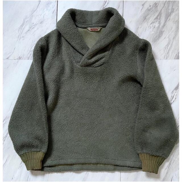 超希少 vintage 50s 60s フリース ショールカラー スウェットの 超希少 vintage 50s 60s フリース ショールカラー スウェットの