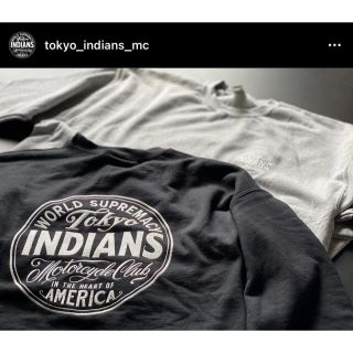 ネイバーフッド(NEIGHBORHOOD)のtokyo indians sweat black XL 刺繍(スウェット)