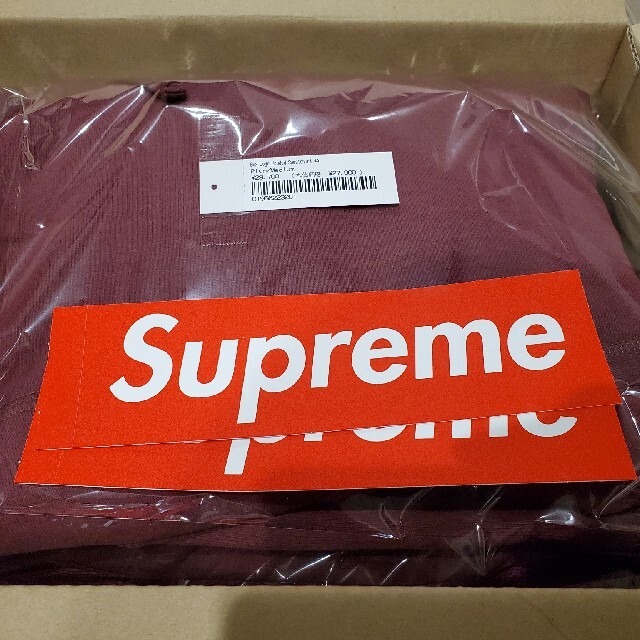 Supreme Box Logo Hooded Plum Mサイズ