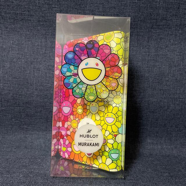 村上隆 × HUBLOT スマホケース iPhone ウブロ お花 マルチカラー