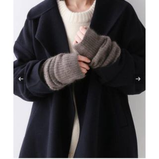 スピックアンドスパン(Spick & Span)の新品❣️FOX WOOL アームウォーマー　手袋　グローブ　ジョンストンズ(手袋)