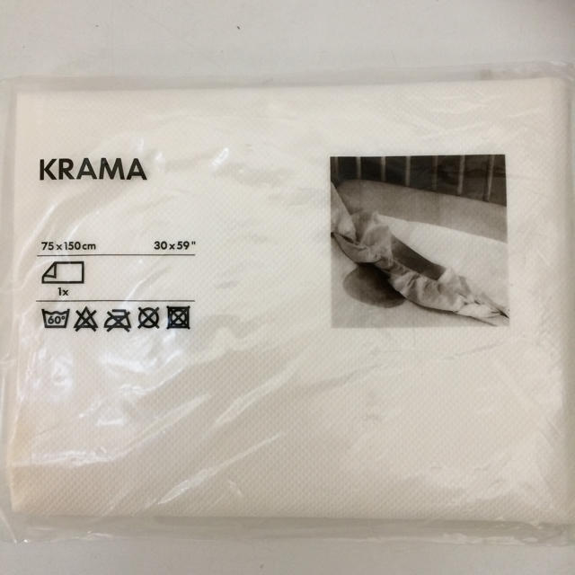 IKEA(イケア)のイケヤのマットレスプロテクター インテリア/住まい/日用品のベッド/マットレス(マットレス)の商品写真