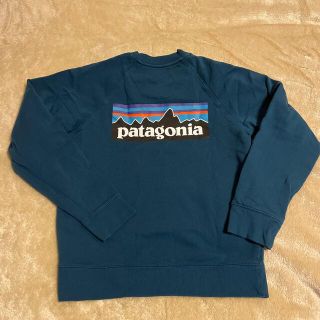 パタゴニア(patagonia)の【美品】パタゴニア　スウェット　グリーン　xs(トレーナー/スウェット)