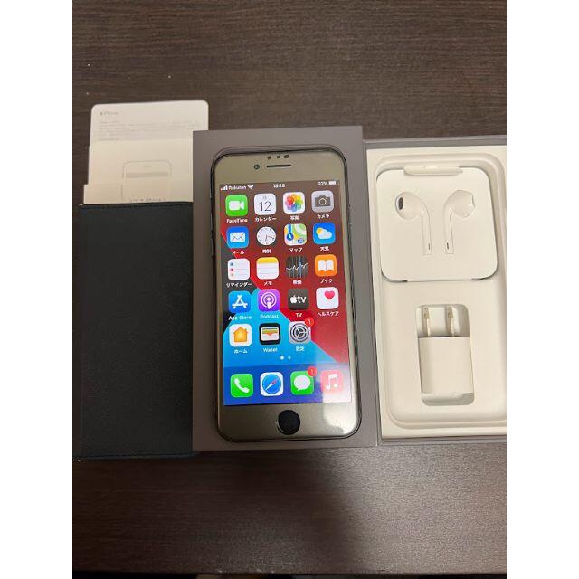 iPhone8 64GB スペースグレイ(黒)SIMフリー バッテリー90% w