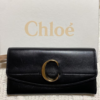クロエ(Chloe)の【a様専用】Chloé  ロングウォレット　黒(財布)