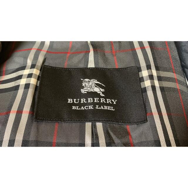 BURBERRY BLACK LABEL(バーバリーブラックレーベル)のBURBERRY バーバリー ブラックレーベル コート Mサイズ メンズのジャケット/アウター(ステンカラーコート)の商品写真