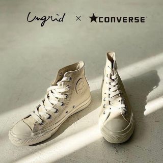 アングリッド(Ungrid)のUngrid × Converse レザースニーカー(スニーカー)