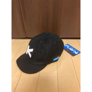 カブー(KAVU)のKAVU ベースボールキャップ ウール 黒 カブー 新品 正規品 フリー(キャップ)