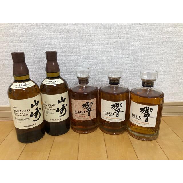 限定価格 SUNTORY 響BC 響JH 山崎NV 700ml 5本 新品未開栓-