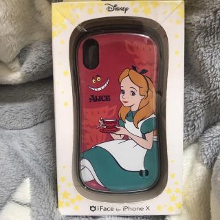 ディズニー(Disney)のiFace iPhoneX ケース ディズニー ガールズシリーズ　アリス(iPhoneケース)