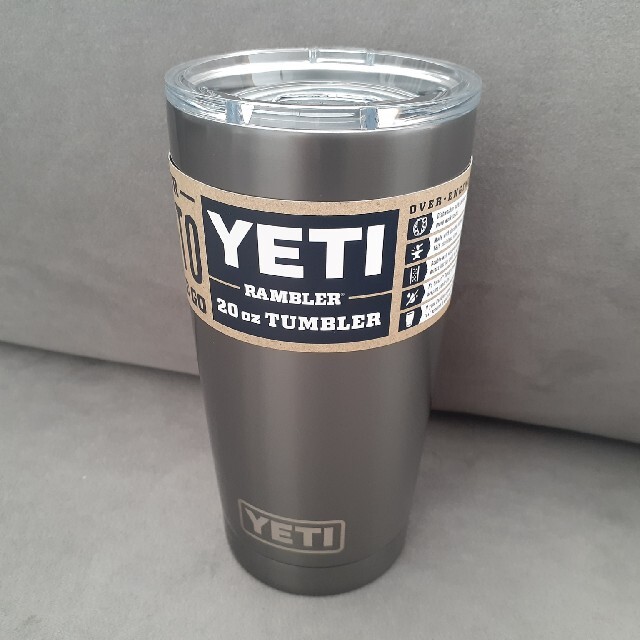 【数量限定！新品未使用】YETI イエティ 20 オンス タンブラー 黒鉛