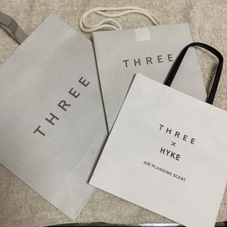 スリー(THREE)のTHREE ショッパー(ショップ袋)