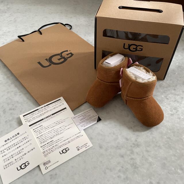 UGG❗️赤ちゃんブーツ❗️銀座正規店購入❗️2度短時間使用❗️箱付き❗️