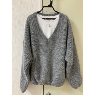 ザラ(ZARA)の【ZARA】Vネックニット　ローゲージ(ニット/セーター)