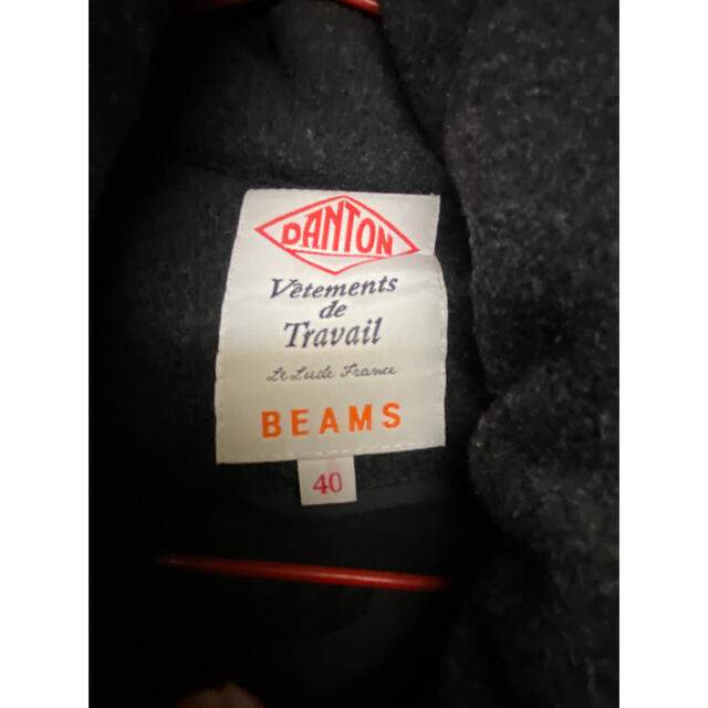 DANTON(ダントン)のDANTON×BEAMS ウールモッサ　ダウンジャケット メンズのジャケット/アウター(ダウンジャケット)の商品写真